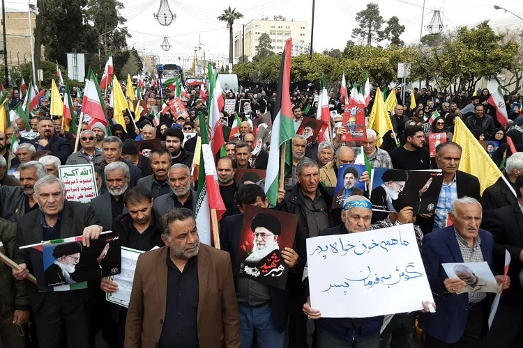 راهپیمایی روز جهانی قدس، شیراز