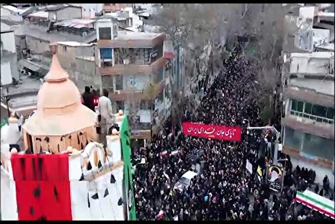 فیلم | راهپیمایی روز قدس مردم ولایی ساری