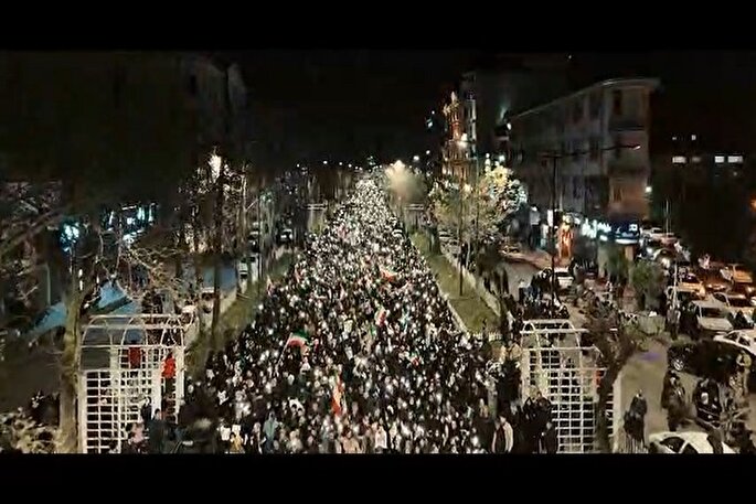 فیلم | قیام مردم بابل در شب‌های جنگ رمضان