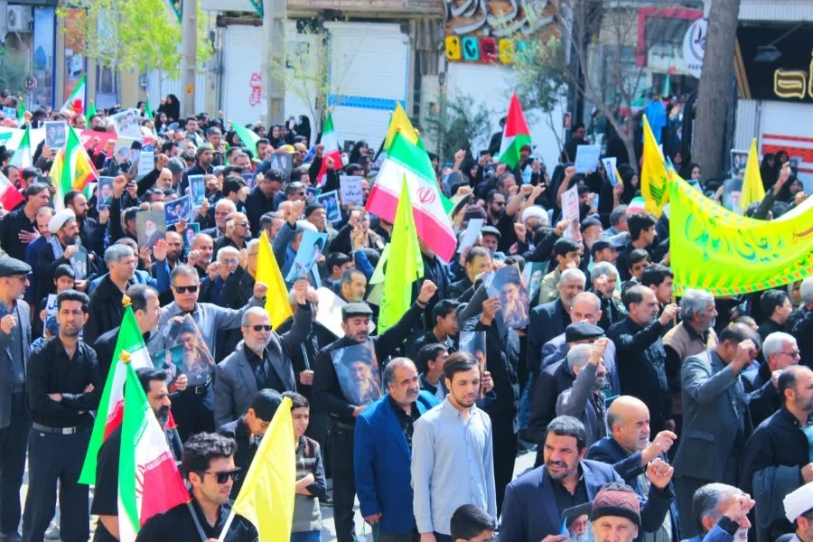 حضور حماسی مردم اردکان در راهپیمایی روز  قدس+ عکس