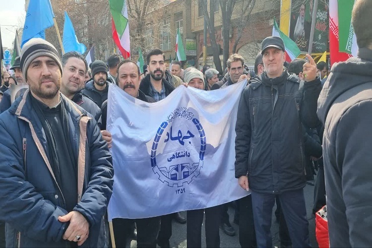 جهادگران دانشگاهی آذربایجان شرقی، راهپیمایی روز جهانی قدس