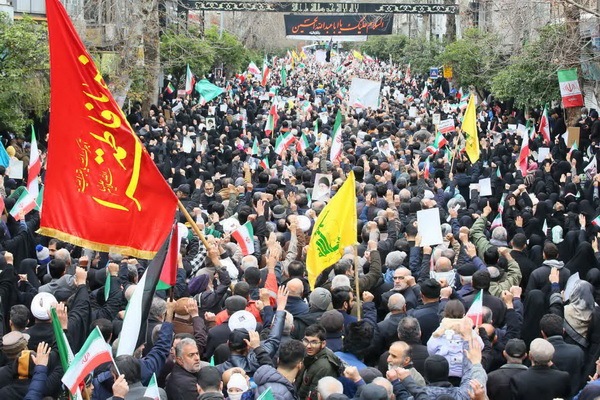 فیلم | راهپیمایی مردم ساری در روز جهانی قدس