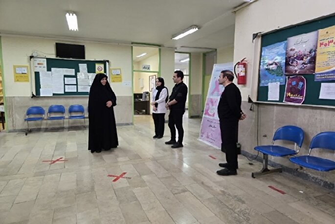 بازدید فرماندار از مرکز جامع سلامت ماکو