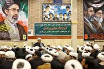 عکس | اجتماع روحانیون تبربز در تجدید بیعت با رهبر انقلاب