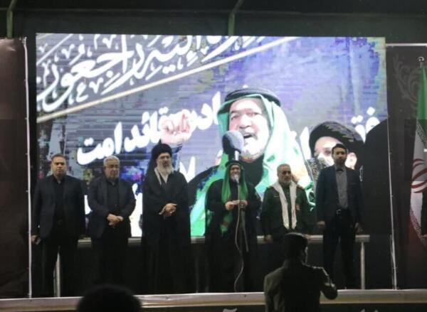 مراسم بیعت با رهبر در دشت آزادگان