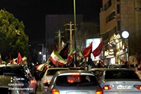 عکس | تجمع مردم همدان در دفاع از وطن