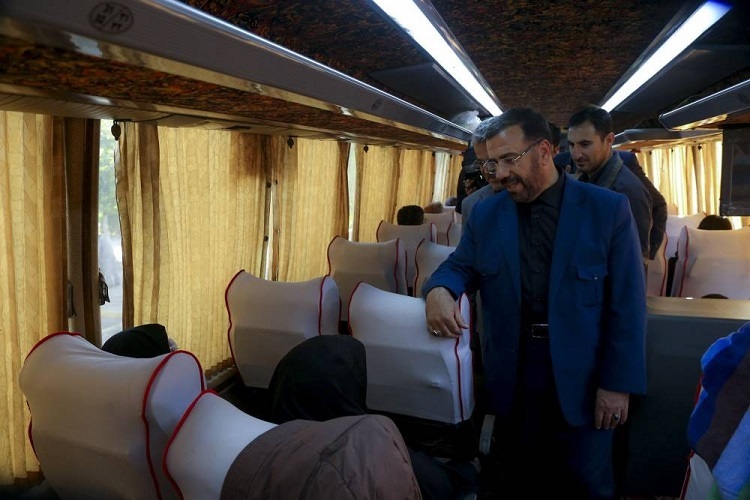 بازدید استاندار فارس از پایانه مسافربری شیراز