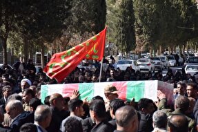 عکس | تشییع پیکر پاک شهدای جنگ رمضان در خرم‌آباد