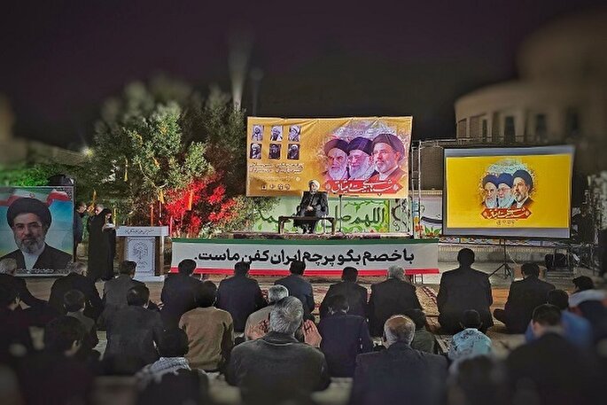 عکس| برگزاری مراسم شب‌های «بیعت و میثاق» در زابل