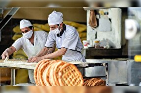 آرد مورد نیاز نانوایی‌ها تا پایان فروردین‌ تامین و تحویل شد