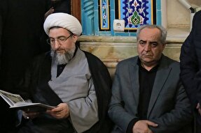 عکس | مراسم شام‌غریبان شهدای منطقه قراملک تبریز