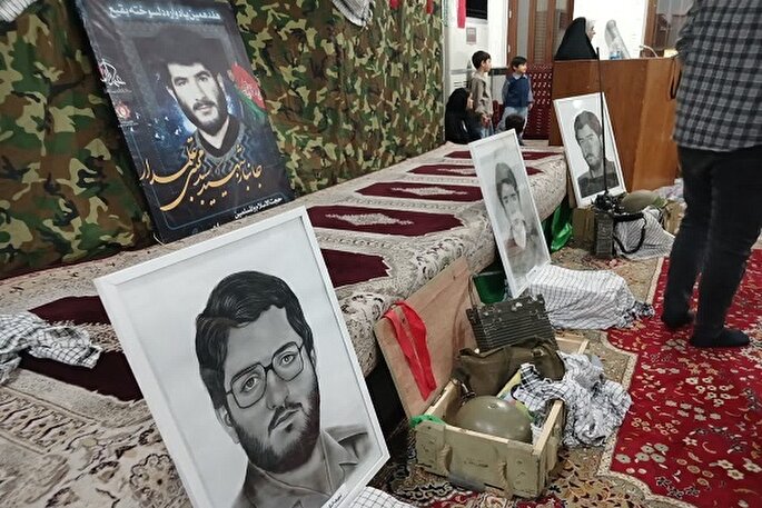 چهاردهمین یادواره شهدای دانش‌آموزی مدرسه شاهد ساری برگزارشد