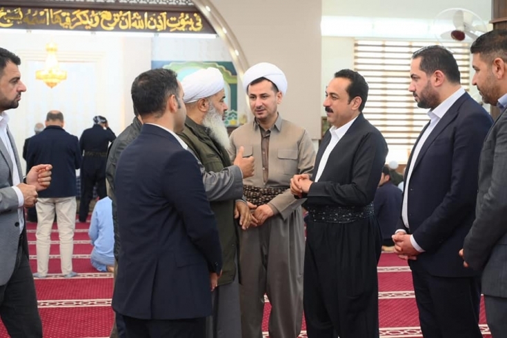 پویش غبارروبی مساجد اربیل در ماه رمضان