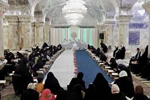 استقبال از محافل جزء‌خوانی بانوان حافظ قرآن عراق در ماه رمضان