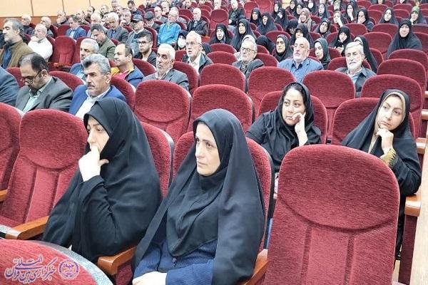 آیین گرامیداشت شهدای والامقام شهرستان محمودآباد در عملیات والفجر ۶،