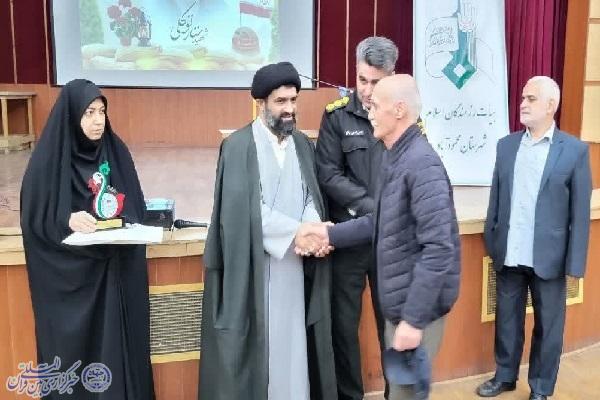 آیین گرامیداشت شهدای والامقام شهرستان محمودآباد در عملیات والفجر ۶،