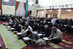 عکس | ترتیل‌خوانی قرآن در مسجد امام‌زاده تبریز