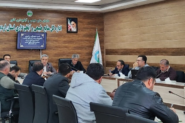 نشست خبری شهامت هدایت، مدیرکل منابع طبیعی و آبخیزداری اردبیل