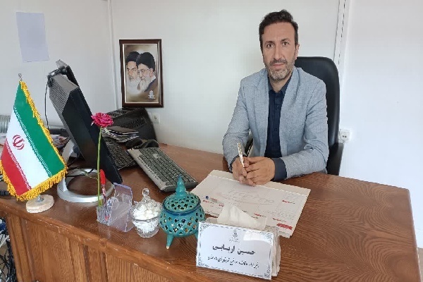 حسین اربابی، رئیس اوقاف و امور خیریه شهرستان مانه و سملقان