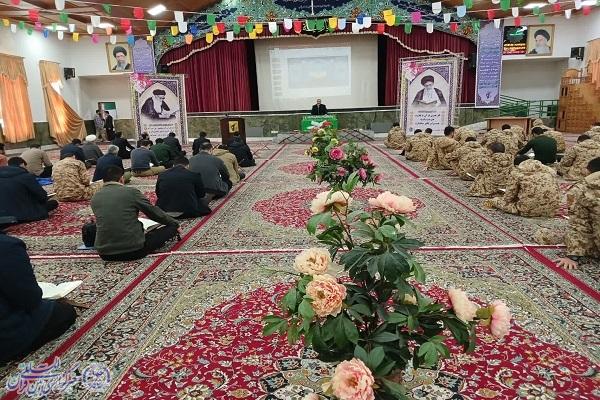 توان‌افزایی معنوی نیروهای لشکر ۲۵ کربلا با برگزاری محفل نورانی قرآن کریم