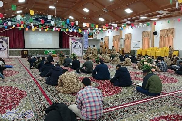 توان‌افزایی معنوی نیروهای لشکر ۲۵ کربلا با برگزاری محفل نورانی قرآن کریم