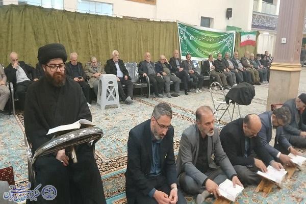 نهمین محفل «تدبر در قرآن کریم» در  آستان مبارک تکیه سید الشهدا(ع) چمستان  شهرستان نور برگزار شد