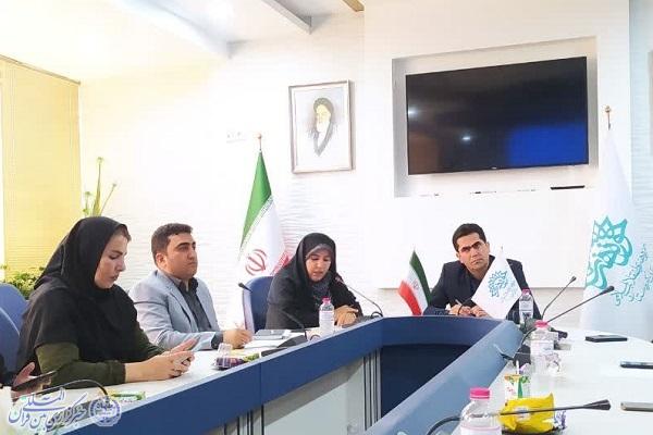 نشست خبری مدیرکل ورزش و جوانان و رئیس حوزه هنری با خبرنگاران