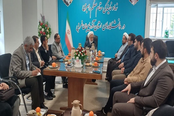 حجت‌الاسلام‌والمسلمین حبیب محمدنژاد، رئیس دفاتر نهاد نمایندگی مقام معظم رهبری در دانشگاه‌های آذربایجان‌غربی