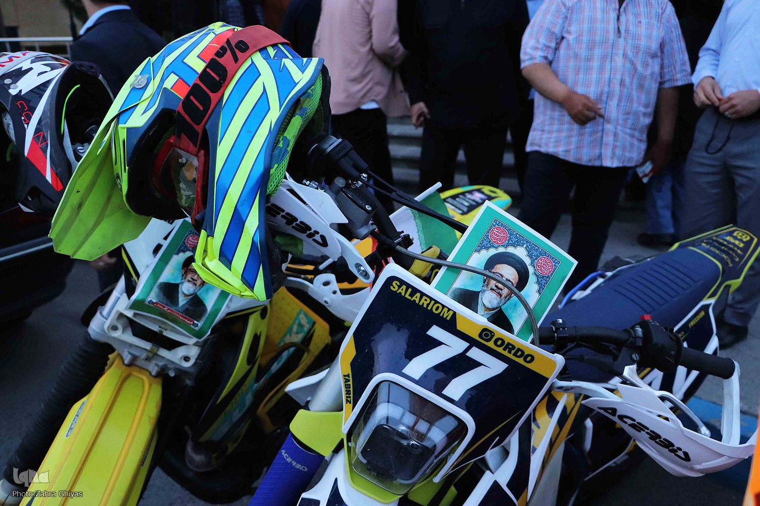 آیین رونمایی از مستند موتورسواران در تبریز