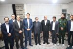 دیدار جمعی از مدیران با خانواده شهید خسرو نیکجوخسروی + عکس
