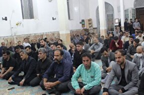 عکس | یادبود رزمنده مدافع حرم «امیرنصرت پیری» در کوهدشت