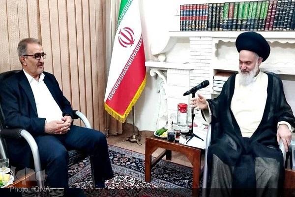 سیدهاشم حسینی بوشهری، رئیس جامعه مدرسین حوزه علمیه