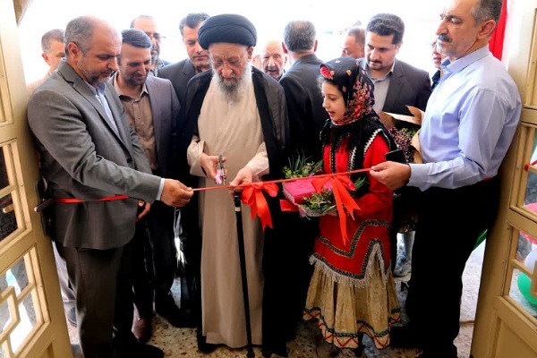 افتتاح مدرسه امام هادی توسط امان جمعه گرگان