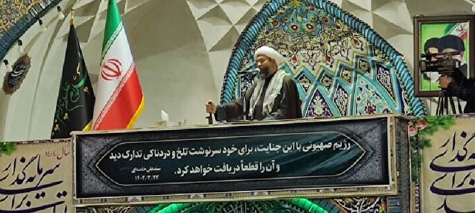 صهیونیست‌ها با جنایات اخیر چهره واقعی خود را به جهان نشان دادند