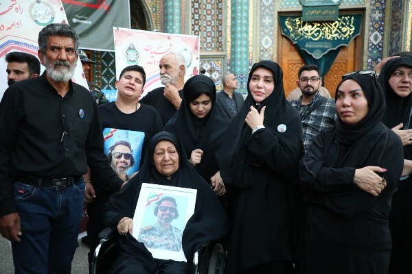 پیکر ۸ شهید تجاوز رژیم صهیونیستی در قم تشییع شد