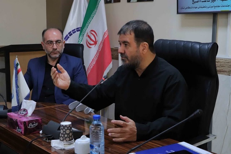 برگزاری «آیین بزرگداشت شهدای اقتدار ایران» در جهاددانشگاهی آذربایجان شرقی