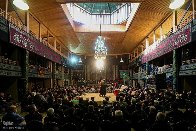 حسینیه‌ای بر بلندای تاریخ؛ تعزیه در قلب برغان