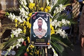 عکس | تشییع پیکر مطهر سرباز وطن شهید «سلیمان مرسلی»