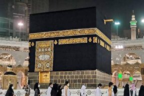 خانه كعبه شستشو داده شد + فیلم