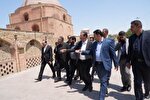 بازدید استاندار آذربایجان‌غربی از مسجد جامع ارومیه