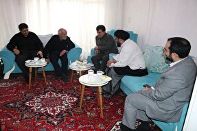 دیدار شهردار تبریز با پیشکسوت شعر آیینی