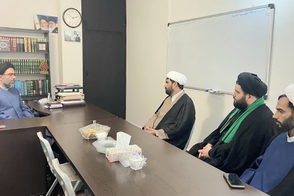 دیدار رئیس تبلیغات گرگان با آیت الله طاهری نماینده خبرگان گلستان