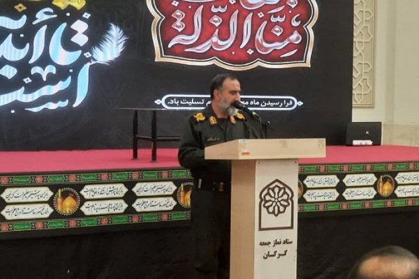 سردار ملک شاهکوهی فرمانده سپاه نینوا گلستان