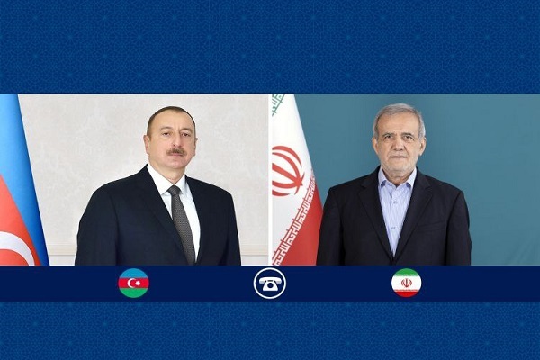 گفتگوی تلفنی رئیس جمهور با علی اف