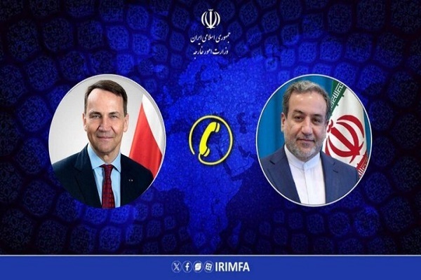 گفت‌وگوی تلفتی وزرای امور خارجه جمهوری اسلامی ایران و لهستان