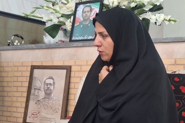 همسر شهید پاسدار رضا پورعلی