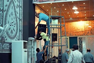 فیلم | آمادگی «مسجد البندی» برای محرم