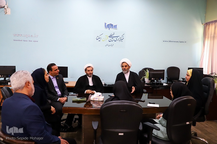 بازدید مدیرکل اوقاف و امور خیریه خراسان رضوی  از ایکنا