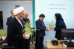 عکس | بازدید مسئولان از ایکنای خراسان رضوی به‌مناسبت روز خبرنگار
