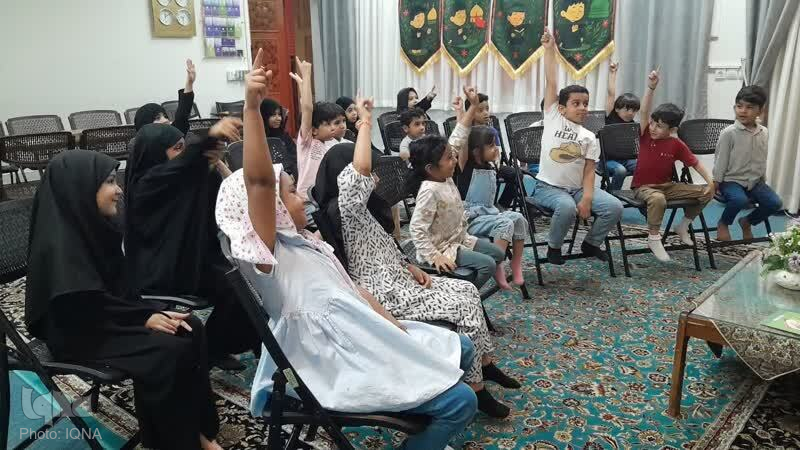 کلاس فرهنگی «براعم الجنه» ویژه کودکان عرب زبان برگزار شد